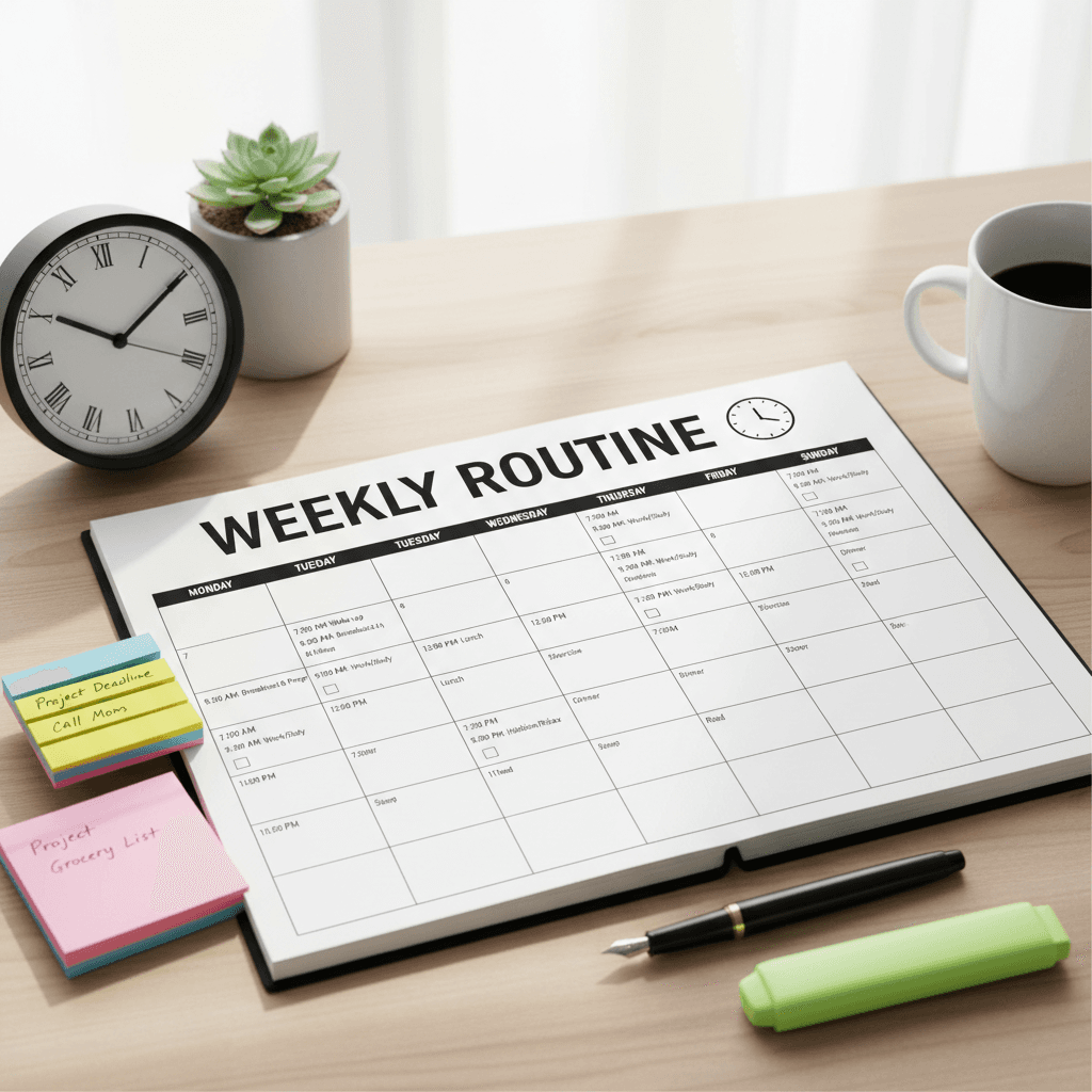 Weekly schedule flexibility