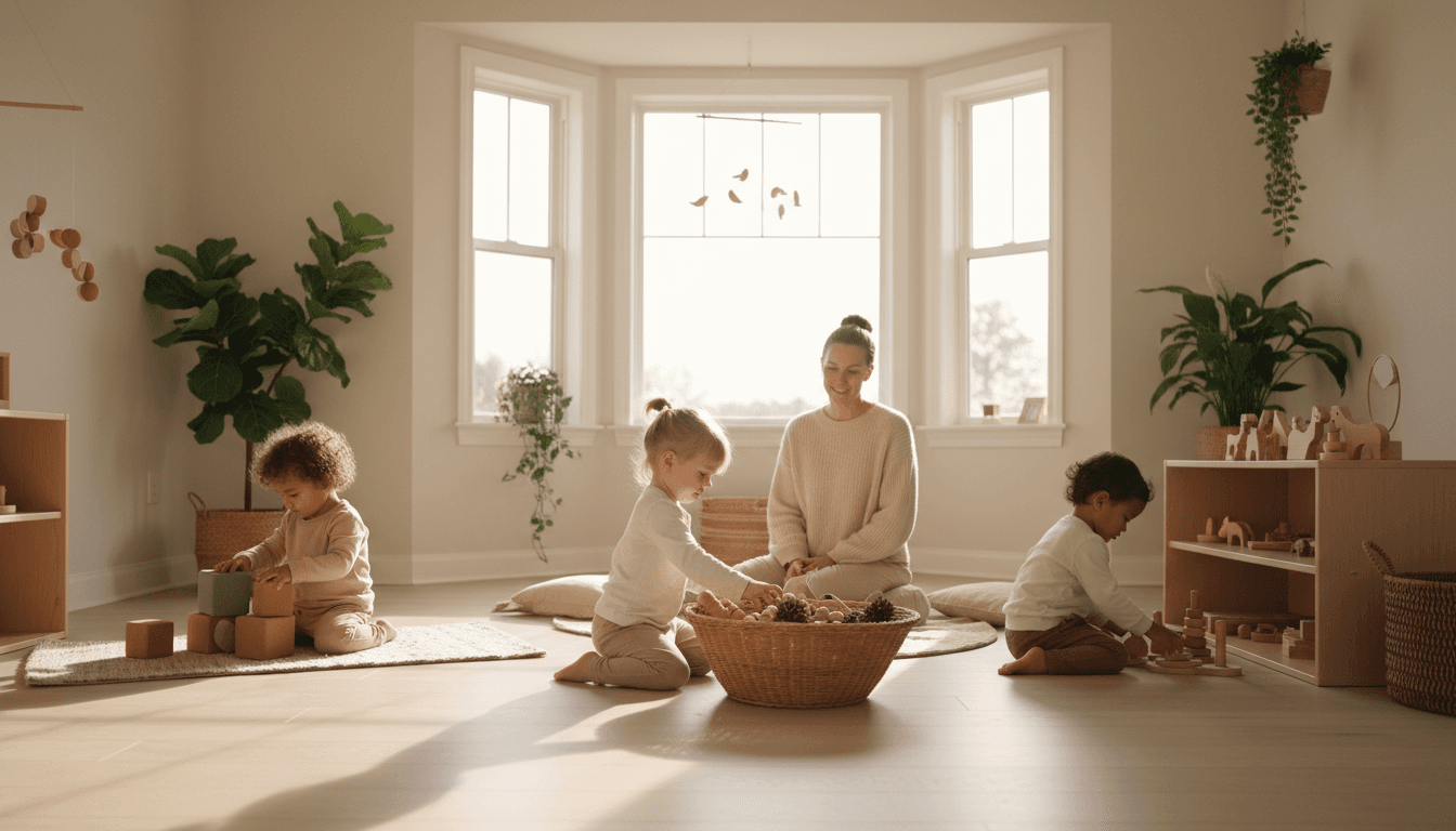 Bright, welcoming daycare space at Grade Club Preschool & Daycare in Avondale with natural light and child-friendly design